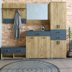Шкаф с ящиками НКМ Бостон Секция 6 в Надыме - nadym.mebel24.online | фото 2