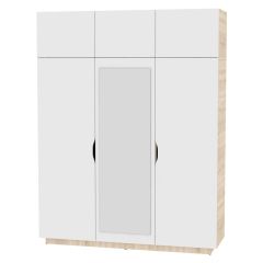Шкаф с зеркалом "Аврора (H29_M)" в Надыме - nadym.mebel24.online | фото 3