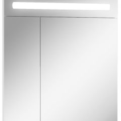 Шкаф-зеркало Аврора 65 с подсветкой LED Домино (DV8006HZ) в Надыме - nadym.mebel24.online | фото
