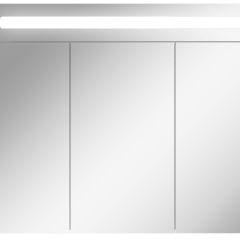 Шкаф-зеркало Аврора 85 с подсветкой LED Домино (DV8010HZ) в Надыме - nadym.mebel24.online | фото 4