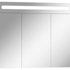 Шкаф-зеркало Аврора 85 с подсветкой LED Домино (DV8010HZ) в Надыме - nadym.mebel24.online | фото