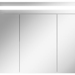 Шкаф-зеркало Аврора 90 с подсветкой LED Домино (DV8011HZ) в Надыме - nadym.mebel24.online | фото 4