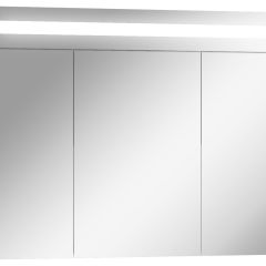 Шкаф-зеркало Аврора 90 с подсветкой LED Домино (DV8011HZ) в Надыме - nadym.mebel24.online | фото