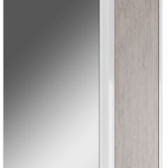 Шкаф-зеркало Uno 60 Дуб серый левый/правый Домино (DU1503HZ) в Надыме - nadym.mebel24.online | фото