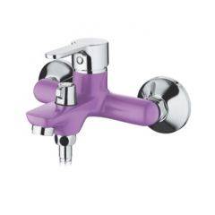 Смеситель для ванны Accoona A6367S фиолетовый в Надыме - nadym.mebel24.online | фото 1