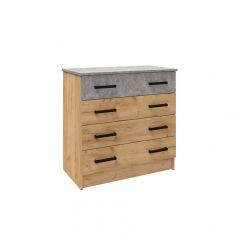 Спальня Асти Комод (Дуб крафт золотой) в Надыме - nadym.mebel24.online | фото
