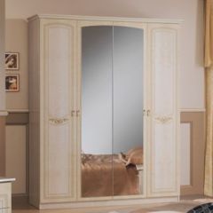 Спальный гарнитур Ирина (модульная) беж в Надыме - nadym.mebel24.online | фото 4
