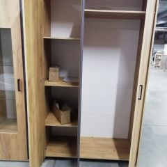 Спальный гарнитур МСП-1 (Модульный) Дуб золотой/Камень темный в Надыме - nadym.mebel24.online | фото 16