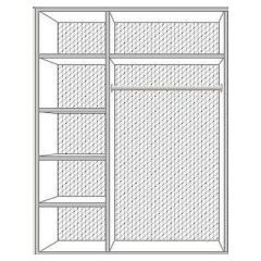 Спальный гарнитур Роза (модульная) беж в Надыме - nadym.mebel24.online | фото 8