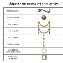 Спальный гарнитур Тиффани Premium черная/серебро в Надыме - nadym.mebel24.online | фото 7