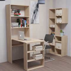 Стеллаж Элемент-1 (дуб сонома) в Надыме - nadym.mebel24.online | фото 6