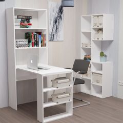 Стеллаж Элемент-2 (белый) в Надыме - nadym.mebel24.online | фото 4
