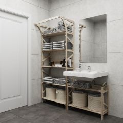 Стеллаж Конструктор Арт.СR2000-1 в Надыме - nadym.mebel24.online | фото 4
