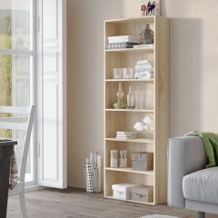 Стеллаж Лофт (Дуб сонома) в Надыме - nadym.mebel24.online | фото