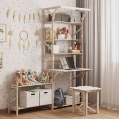 Стеллаж+стол Конструктор Арт.СRСт1-1 в Надыме - nadym.mebel24.online | фото 4