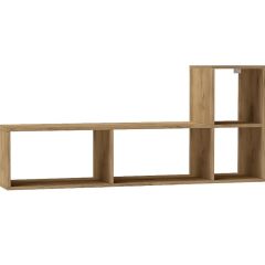 Стеллаж универсальный (ЛДСП дуб крафт золотой) в Надыме - nadym.mebel24.online | фото
