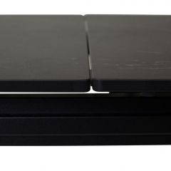 Стол CORNER 120 MATT BLACK MARBLE SOLID CERAMIC / BLACK, ®DISAUR в Надыме - nadym.mebel24.online | фото 4
