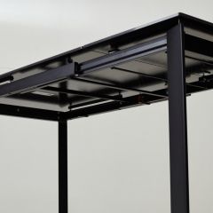 Стол CORNER 120 MATT BLACK MARBLE SOLID CERAMIC / BLACK, ®DISAUR в Надыме - nadym.mebel24.online | фото 6