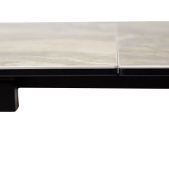 Стол IVAR 180 MARBLES KL-80 Серый мрамор, итальянская керамика, ®DISAUR в Надыме - nadym.mebel24.online | фото 2