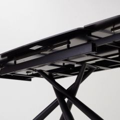 Стол RIVOLI 140 MATT BLACK MARBLE SOLID CERAMIC / BLACK, ®DISAUR в Надыме - nadym.mebel24.online | фото 5