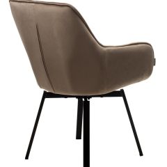 Стул MAVERICK 360 град. поворот. BLUVEL-40 BEIGE/ черный каркас, М-City в Надыме - nadym.mebel24.online | фото 2