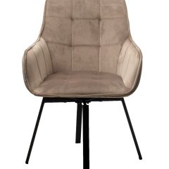 Стул MAVERICK 360 град. поворот. BLUVEL-40 BEIGE/ черный каркас, М-City в Надыме - nadym.mebel24.online | фото 3