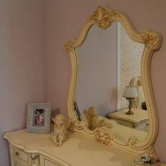 Туалетный стол + Зеркало Мона Лиза (крем) в Надыме - nadym.mebel24.online | фото 7