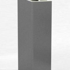 Угловое соединение для цоколя 135 гр. h150 мм (Алюминий, Белый, Черный, Сономаый) в Надыме - nadym.mebel24.online | фото 1