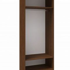 ВЕСТА ВГШ-1 Шкаф платяной МДФ Орех Донской в Надыме - nadym.mebel24.online | фото 2