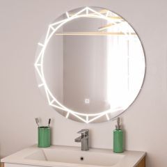 Зеркало Алжир 700 с подсветкой Домино (GL7033Z) в Надыме - nadym.mebel24.online | фото 3