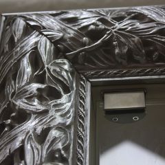 Зеркало большое Тиффани Premium черная/серебро (ТФ/02(П) в Надыме - nadym.mebel24.online | фото 4