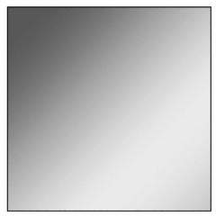 Зеркало Corsica 500х500 black без подсветки Sansa (SB1063Z) в Надыме - nadym.mebel24.online | фото