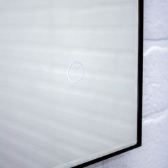 Зеркало Eclipse 100 black с подсветкой Sansa (SE1032Z) в Надыме - nadym.mebel24.online | фото 6