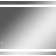 Зеркало Elis 100 white с подсветкой Sansa (SEe1045Z) в Надыме - nadym.mebel24.online | фото