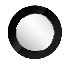 Зеркало круглое черный (РМ/02) в Надыме - nadym.mebel24.online | фото