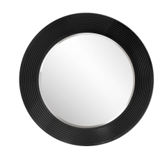 Зеркало круглое черный (РМ/02(S) в Надыме - nadym.mebel24.online | фото 1