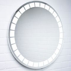 Зеркало Маскат 700х700 с подсветкой Домино (GL7057Z) в Надыме - nadym.mebel24.online | фото 3