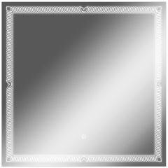 Зеркало Паликир 700х700 с подсветкой Домино (GL7051Z) в Надыме - nadym.mebel24.online | фото
