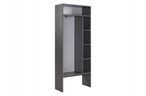 БАСКО Прихожая К7 (графит) в Надыме - nadym.mebel24.online | фото 7