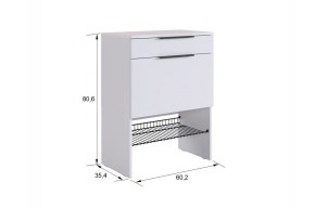 БАСКО Прихожая К8 (графит) в Надыме - nadym.mebel24.online | фото 7