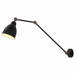 Бра Arte Lamp Braccio A2055AP-1BK в Надыме - nadym.mebel24.online | фото