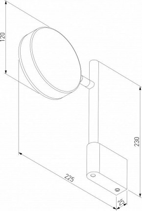 Бра Elektrostandard Tobi a064592 в Надыме - nadym.mebel24.online | фото 4