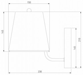 Бра Eurosvet Amaretto 60155/1 хром в Надыме - nadym.mebel24.online | фото 2