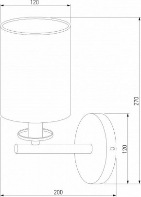 Бра Eurosvet Caprera 60146/1 латунь в Надыме - nadym.mebel24.online | фото 3