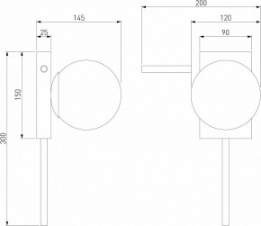 Бра Eurosvet Fredo 40036/1 черный жемчуг в Надыме - nadym.mebel24.online | фото 4