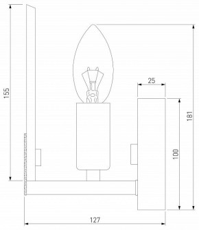 Бра Eurosvet Marble 60158/1 латунь в Надыме - nadym.mebel24.online | фото 3