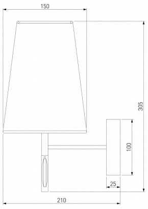 Бра Eurosvet Milazzo 60137/1 хром в Надыме - nadym.mebel24.online | фото 4