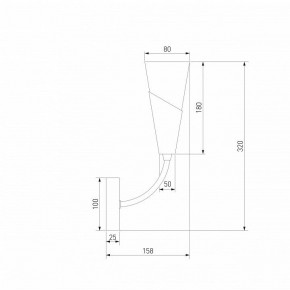 Бра Eurosvet Rhyton 60167/1 никель в Надыме - nadym.mebel24.online | фото 6