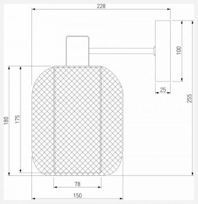 Бра Eurosvet Voile 30192/1 золото в Надыме - nadym.mebel24.online | фото 4