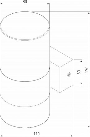 Бра Eurosvet Watford 40021/1 LED латунь/дымчатый в Надыме - nadym.mebel24.online | фото 3